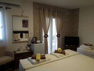 Апартаменты Apartments Zec Чань Трехместный номер с террасой-3
